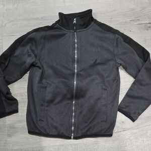 Nautica Gray and Black Kids Jacket